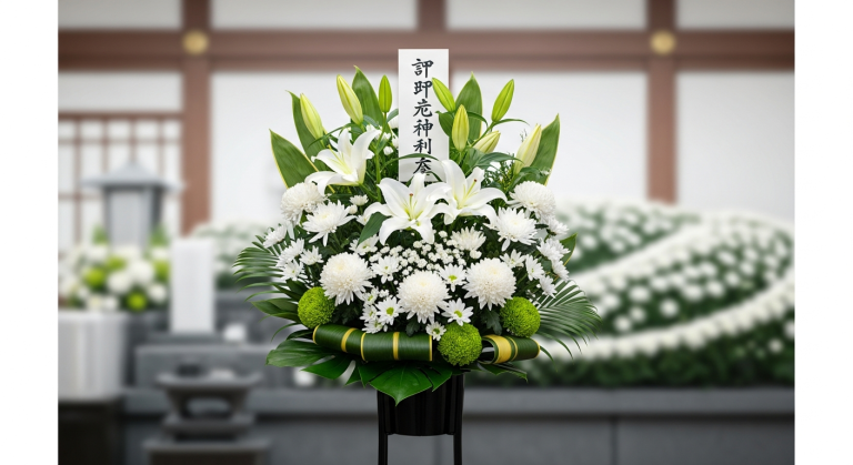 【プロが解説】供花（きょうか）の手配方法と相場｜名前の出し方・注文のタイミング・宗教別のマナー | 葬儀の仕事、紹介します！