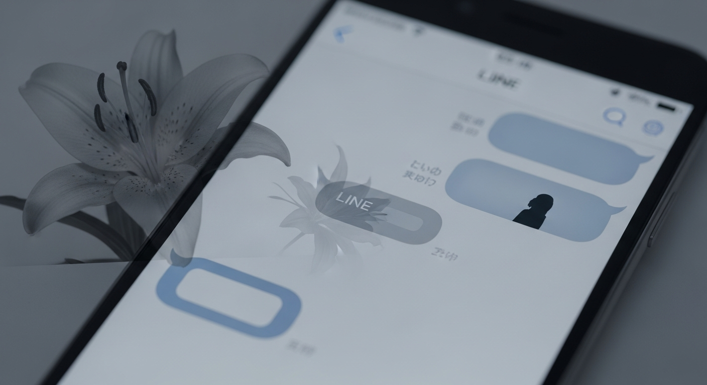 LINEでお悔やみを送る際のマナーと例文を解説する女性 (condolence-message-line-manners-thumbnail.jpg)
